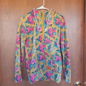 Floral hoodie